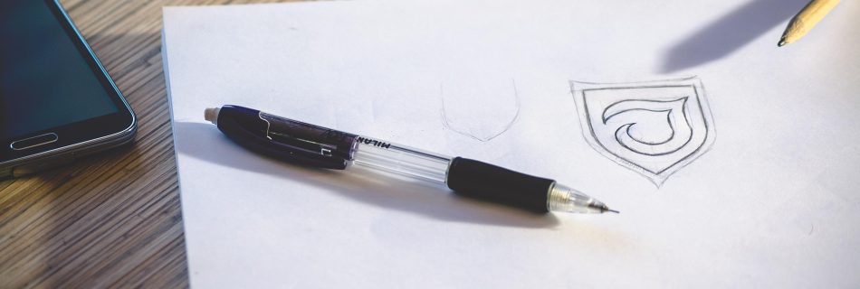 Logodesign, Skizze, Scribble