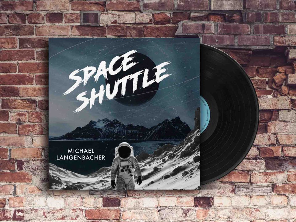 Grafikdesign eines CD-Covers für den Pianisten Michael Langenbacher