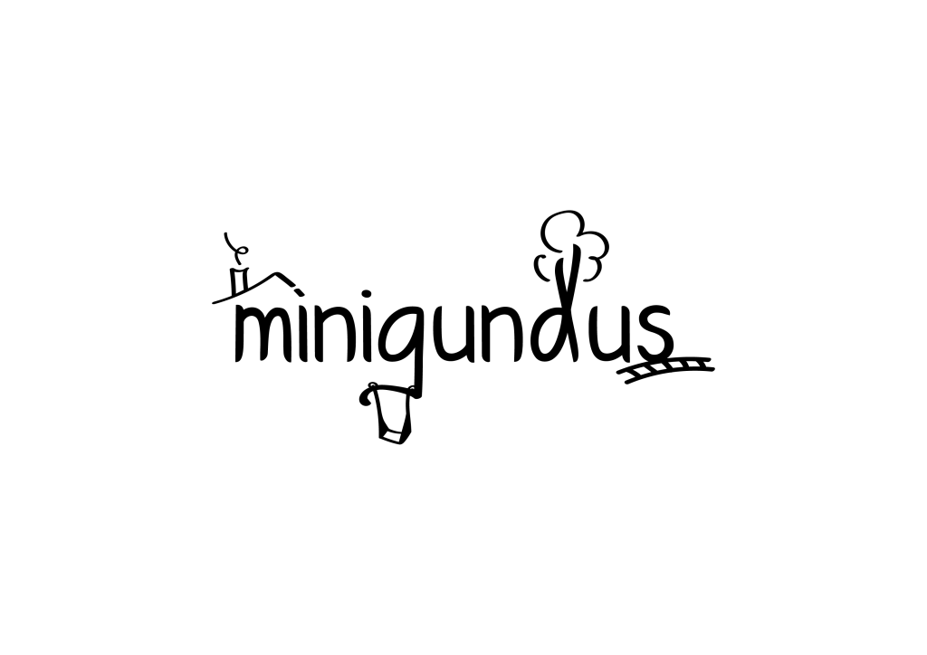 Logodesign "minigundus" für eine Miniaturkünstlerin