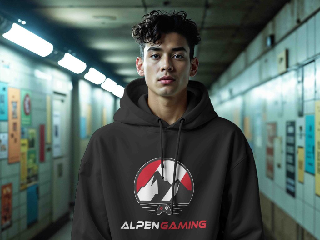 Hoodie Alpengaming Mock-up